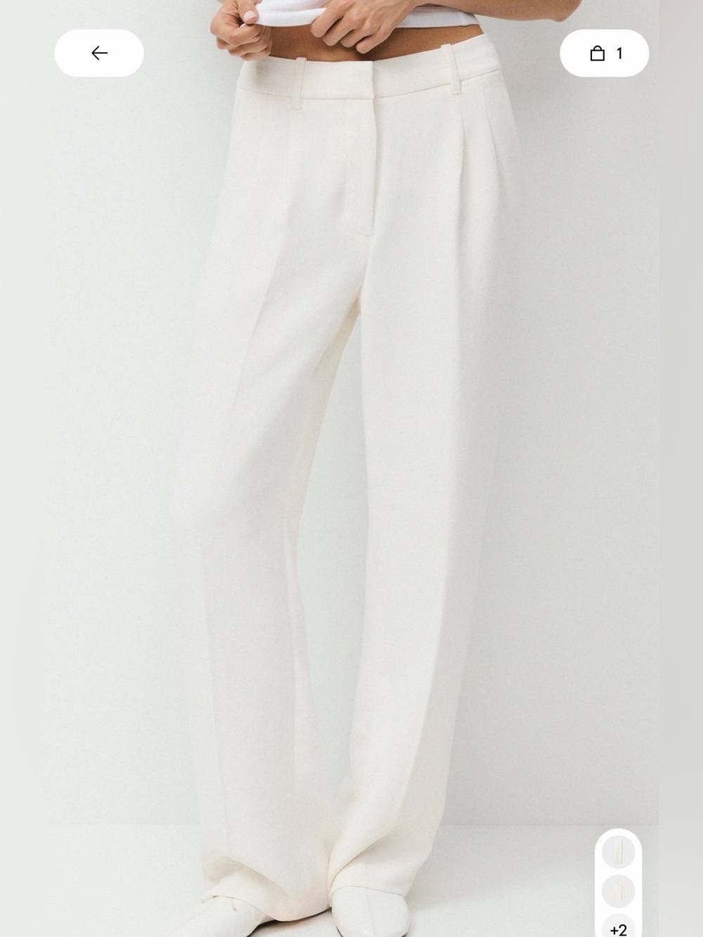 Aritzia The Effortless Pant™ - Crepette™ Size 00 $148 Retail in Light Birch